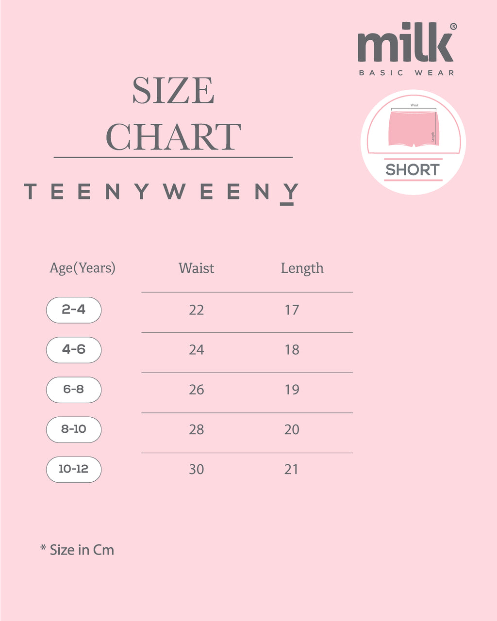 Printed Hot Short - Pack of 2