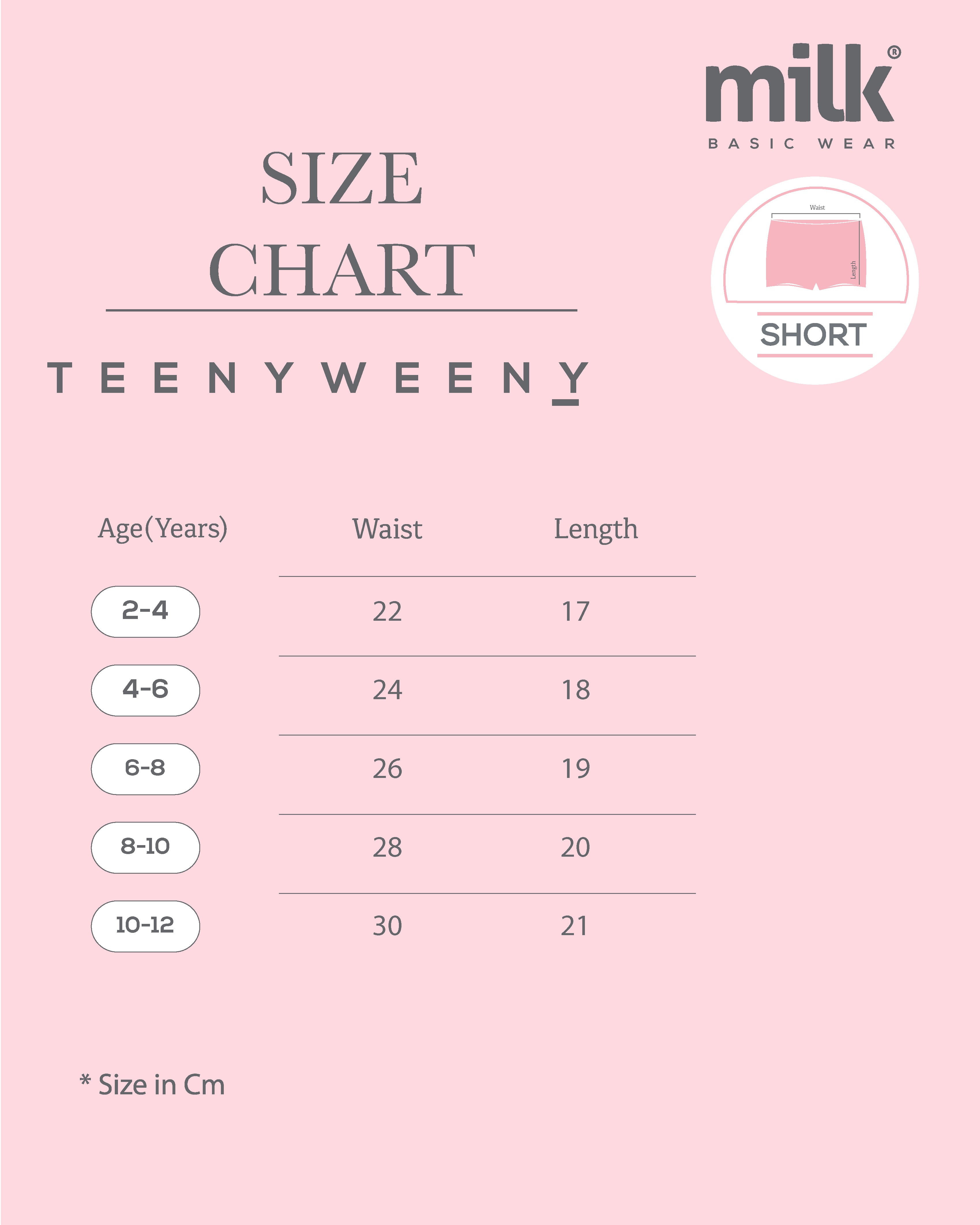 Girls Printed Hot Short - Pack of 2