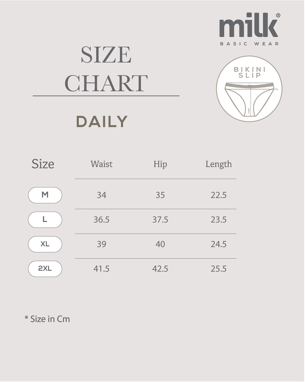 Daily Bikini Cut - Pack of 7