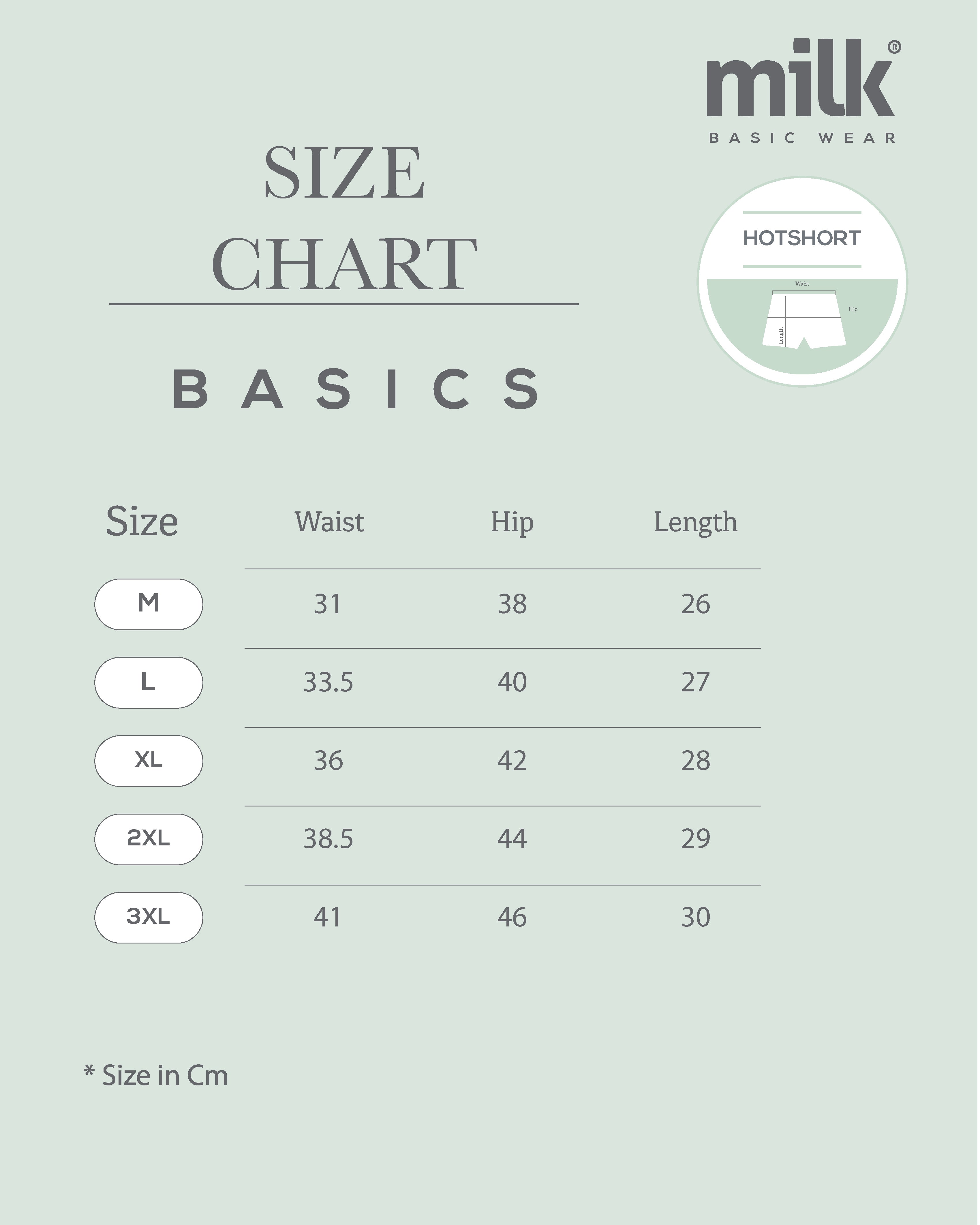 Printed Hot Short - Pack of 2