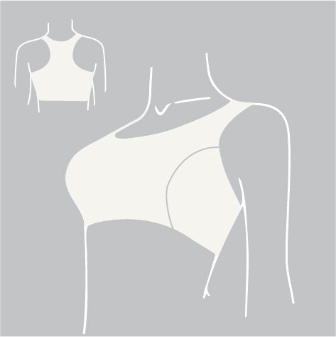 Soft Bra - Cross- Pack of 1