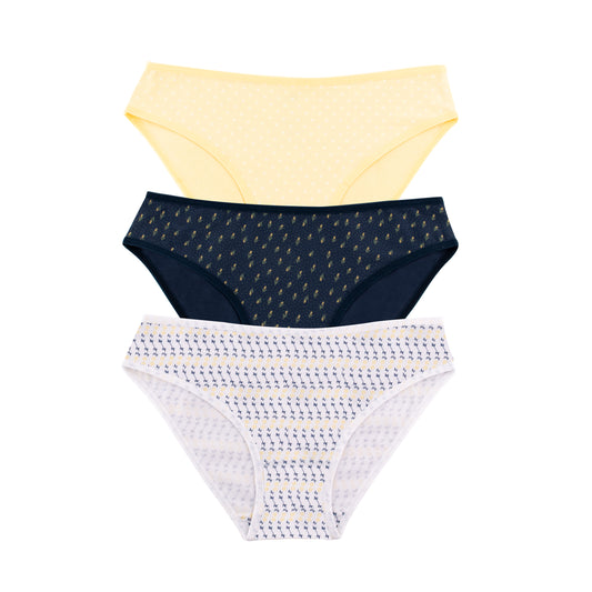 Printed Bikini - Pack of 3