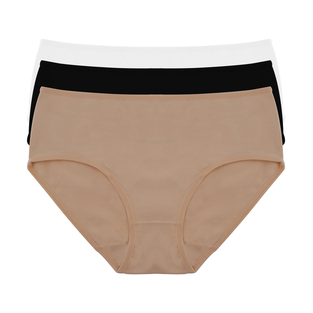 Plain Midi - Pack of 3