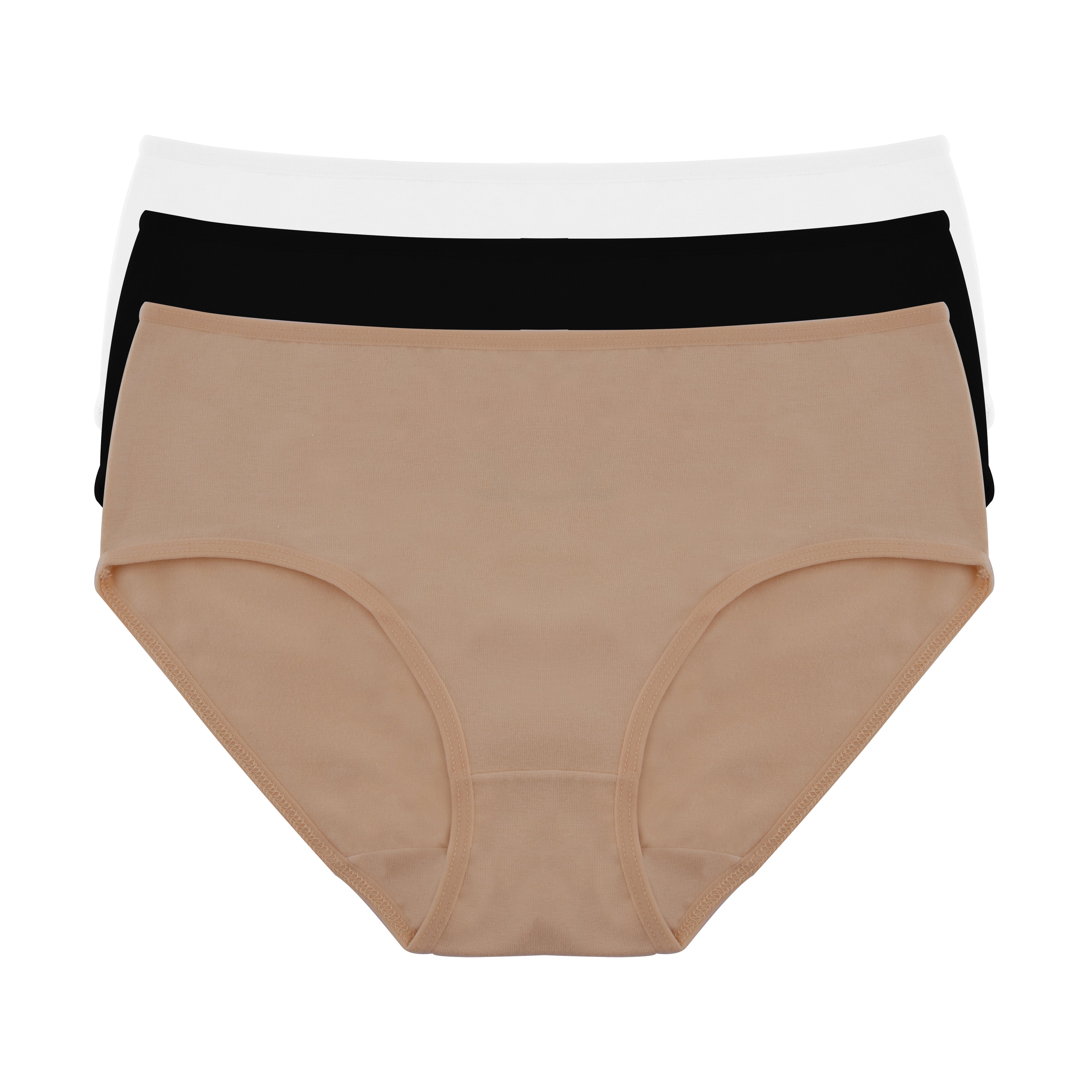 Plain Midi - Pack of 3