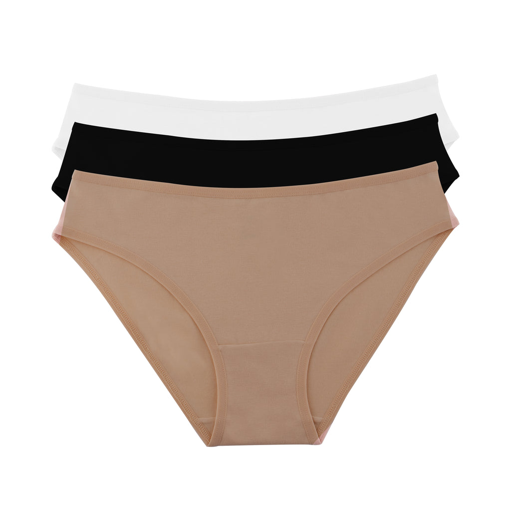 Plain Bikini - Pack of 3