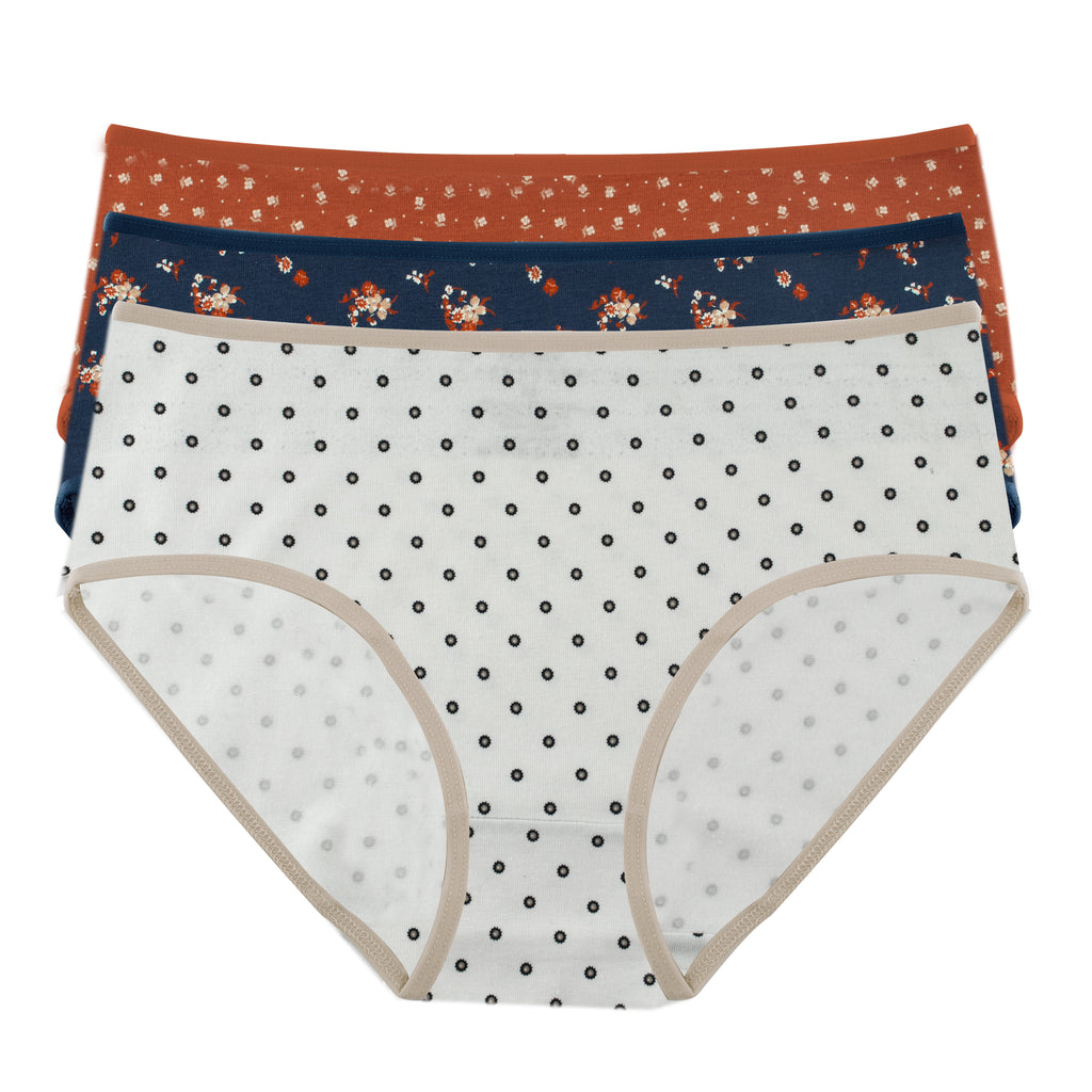 Printed Midi - Pack of 3