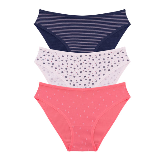 Printed Bikini - Pack of 3