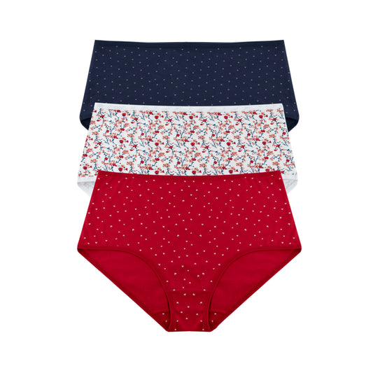 printed High Brief - Pack of 3
