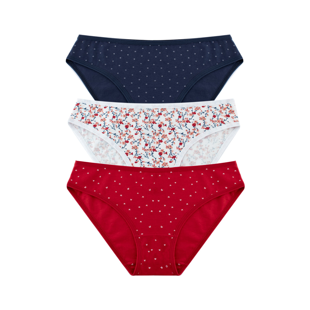 Printed Bikini - Pack of 3