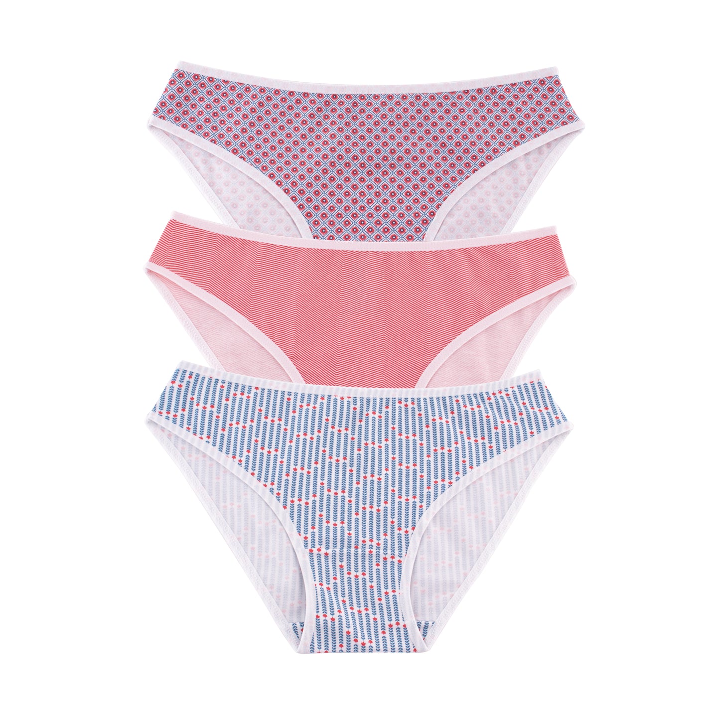 Printed Bikini - Pack of 3