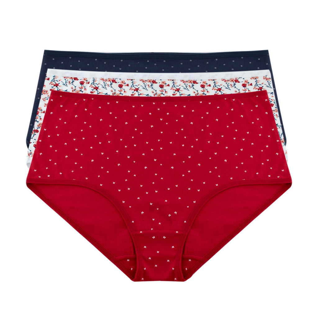 printed High Brief - Pack of 3