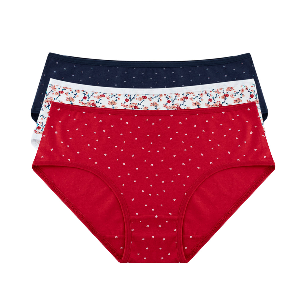 Printed Midi - Pack of 3