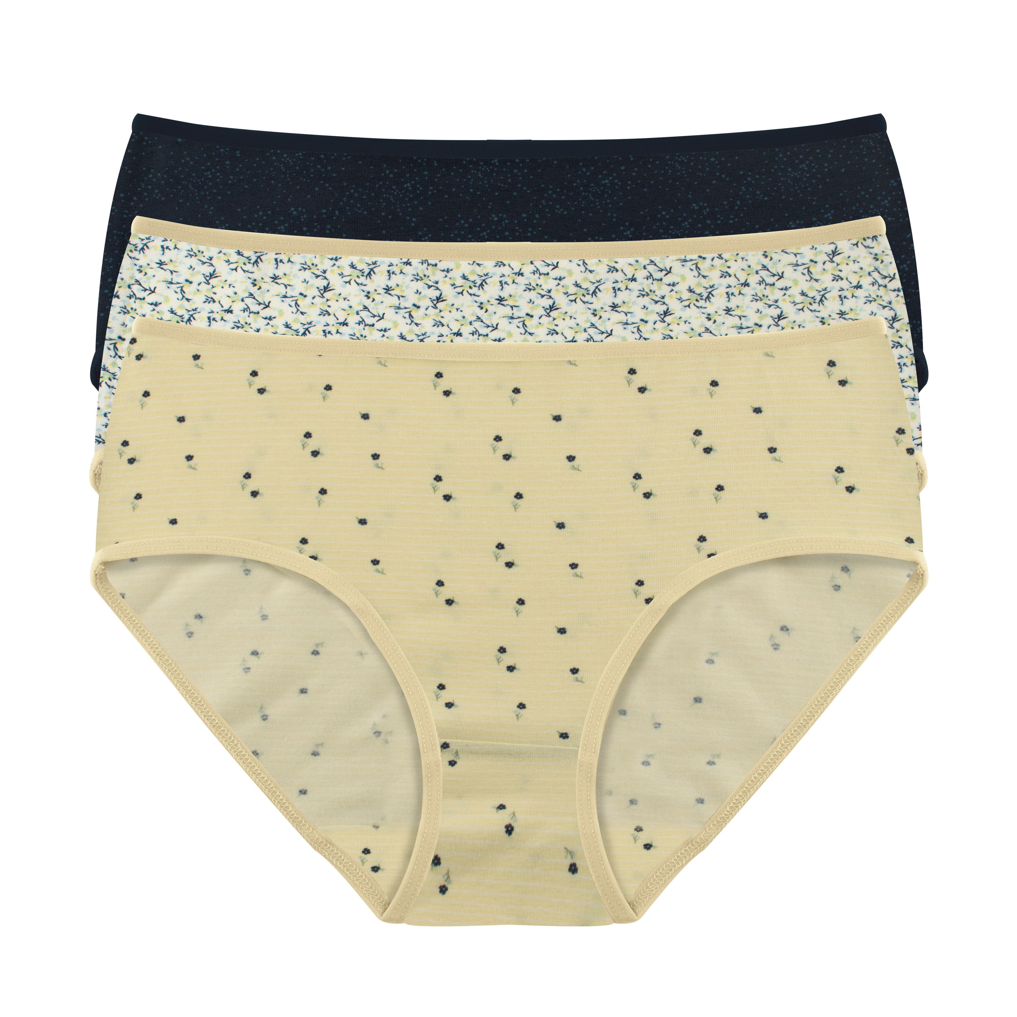 Printed Midi - Pack of 3