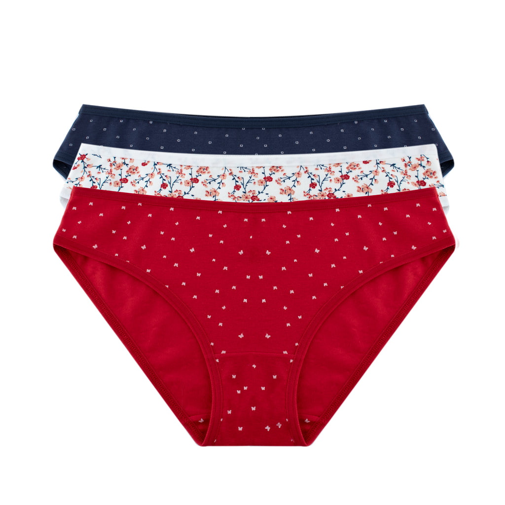 Printed Bikini - Pack of 3