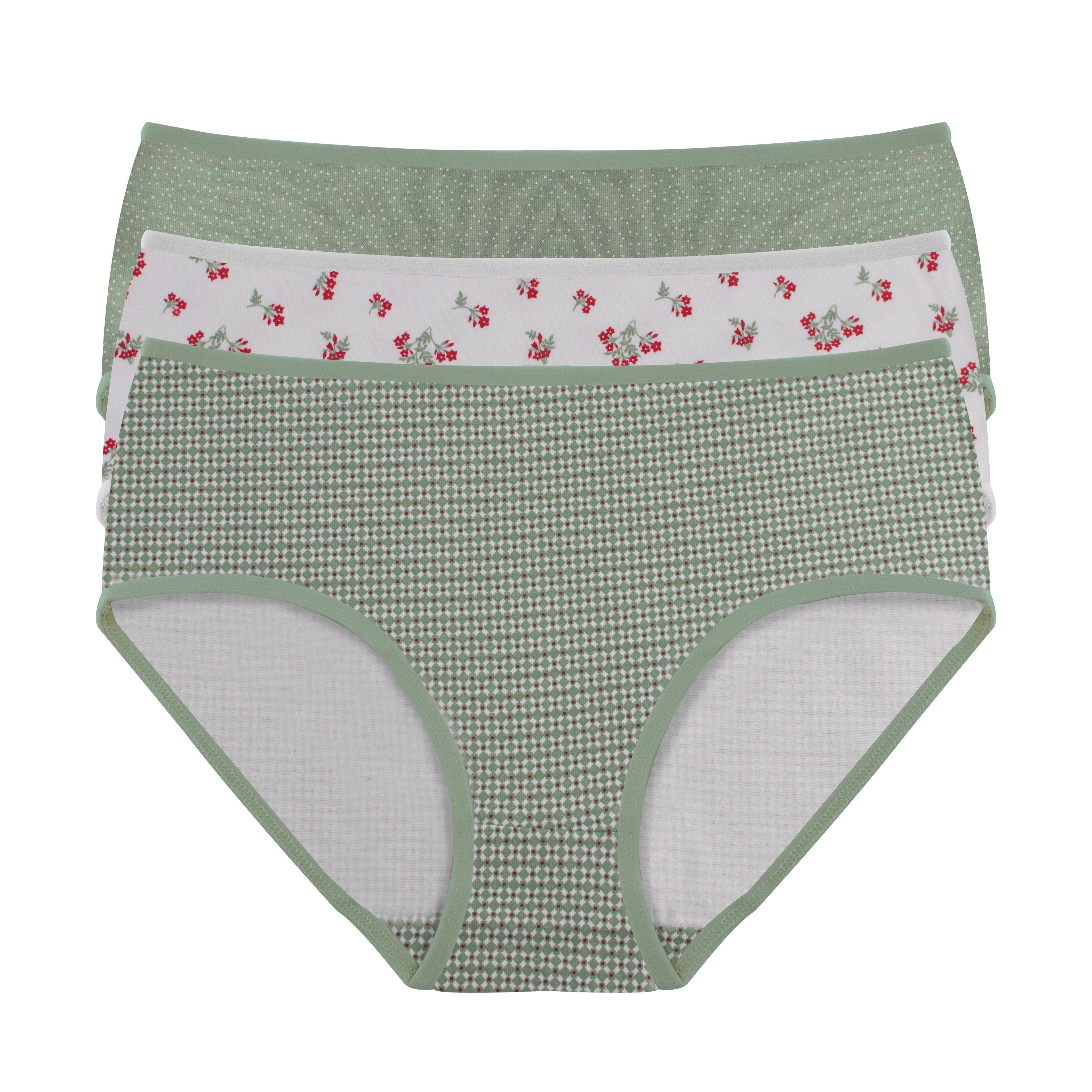Printed Midi - Pack of 3