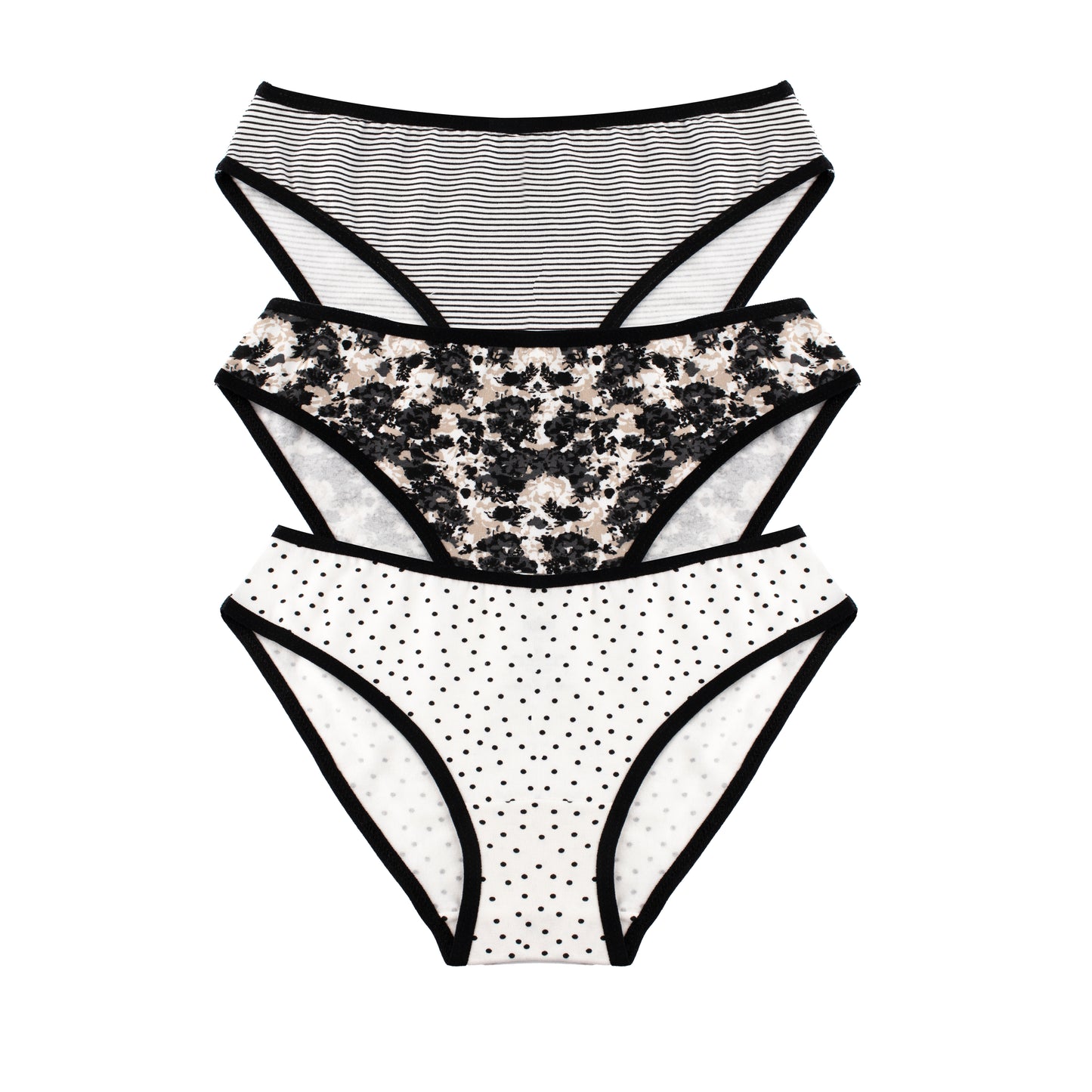 Printed Bikini - Pack of 3