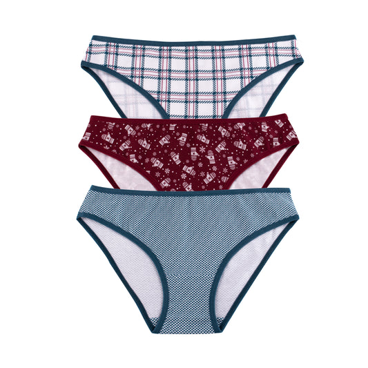 Printed Bikini - Pack of 3