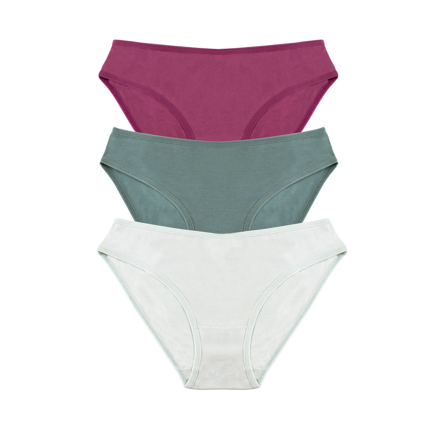 Plain Bikini - Pack of 3