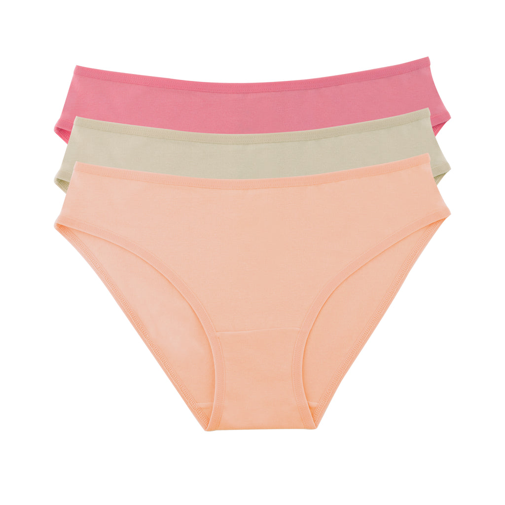 Plain Bikini - Pack of 3