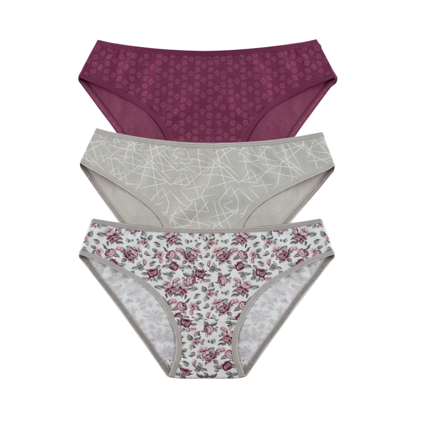 Printed Bikini - Pack of 3