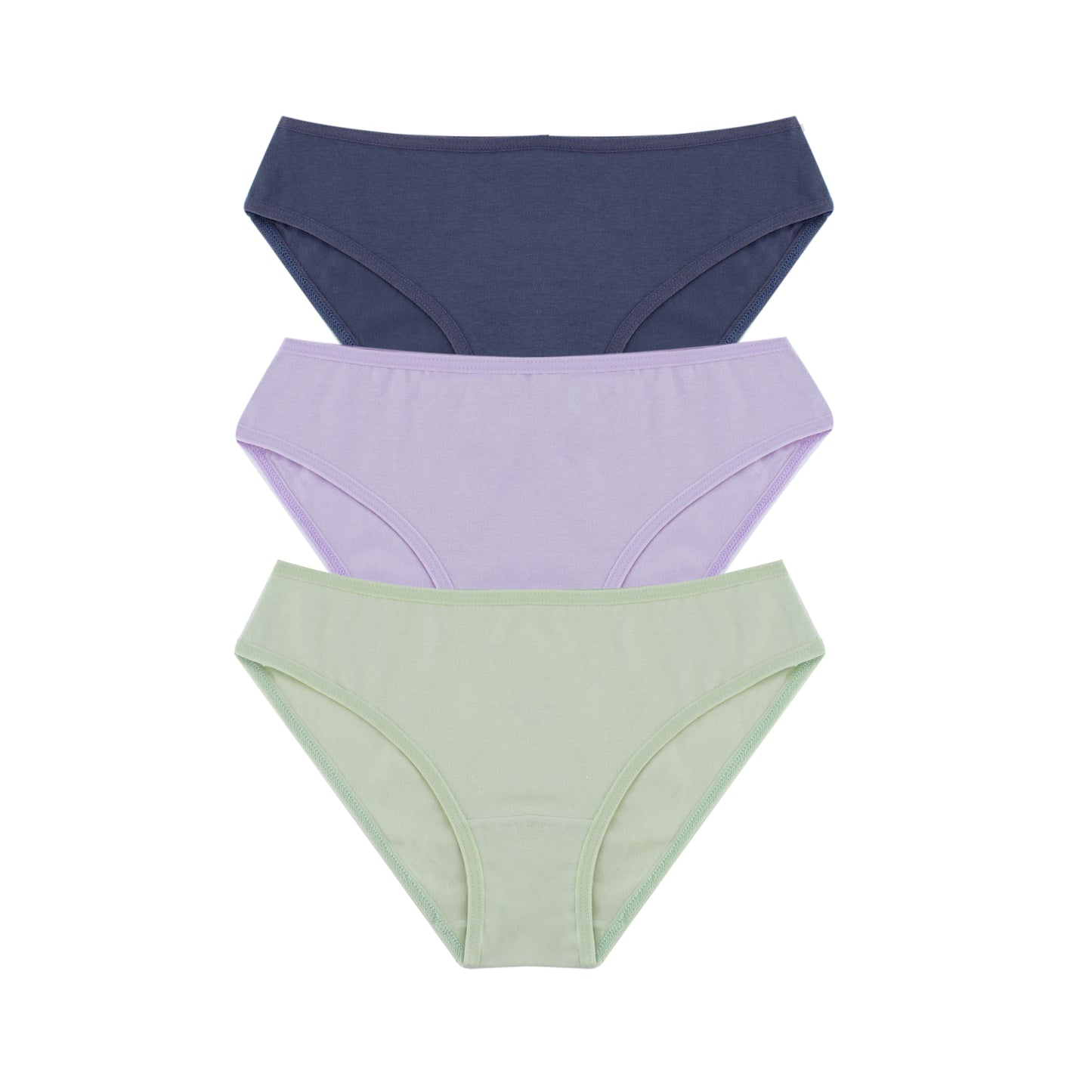 Plain Bikini - Pack of 3