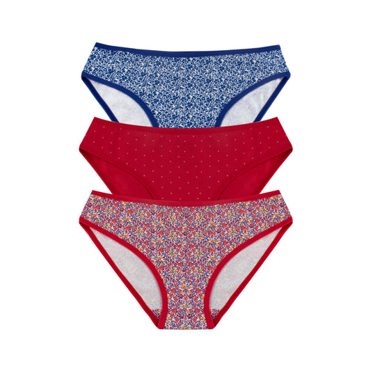 Printed Bikini - Pack of 3