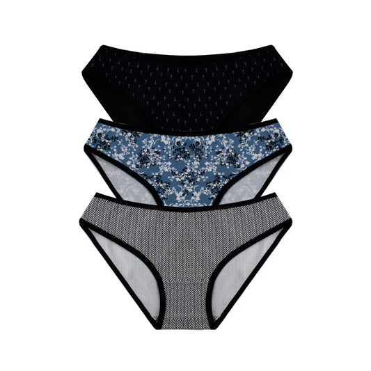 Printed Bikini - Pack of 3