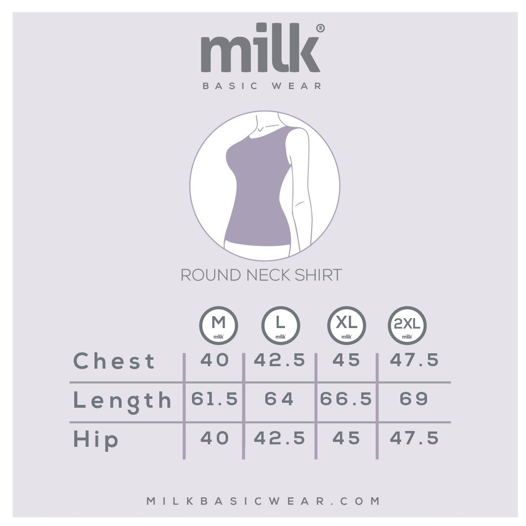 Plain Round Neck- Pack of 1 - Body Wear