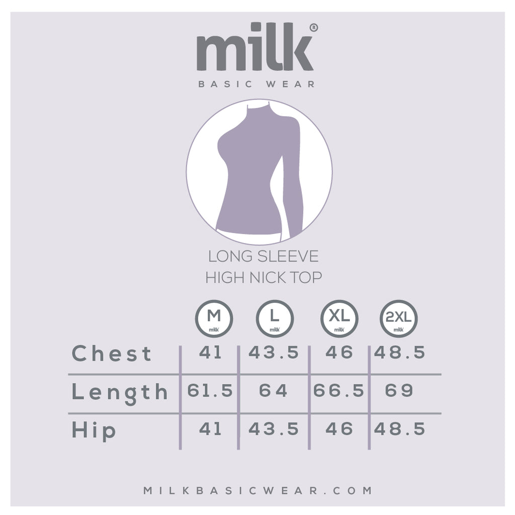 Long Sleeve -High Neck- Pack of 1 - Body Wear
