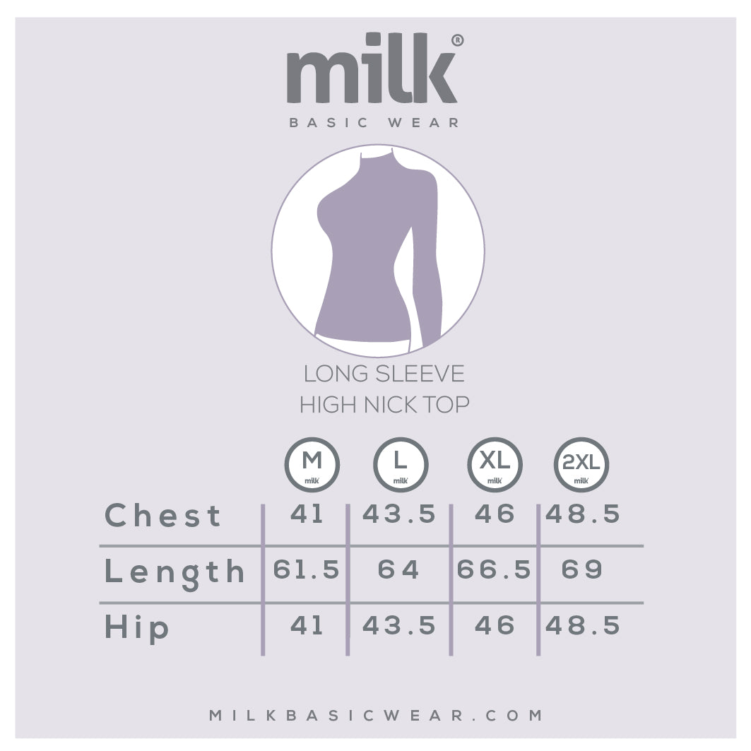 Long Sleeve -High Neck- Pack of 1 - Body Wear