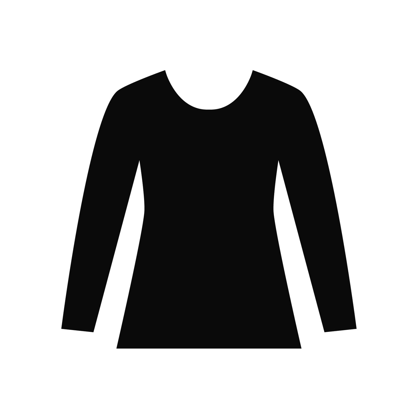 Long Sleeve-Round Neck- Pack of 1 - Body Wear