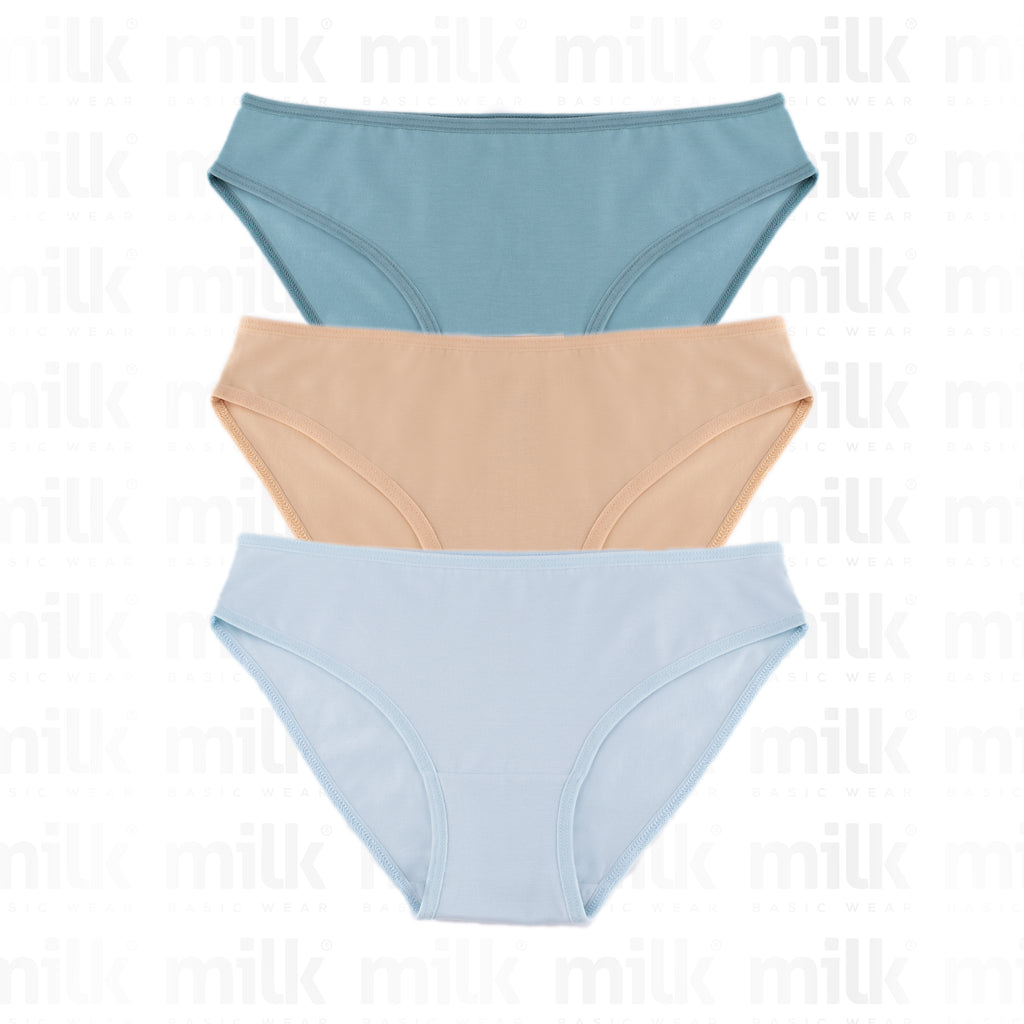 Plain Bikini - Pack of 3